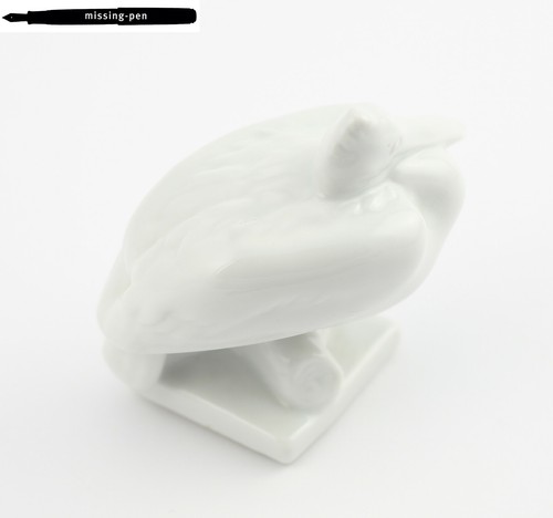 125 Years Pelikan Porcelain Promotion / Collector Figure in White from 1988 (1) - Picture 6 of 10