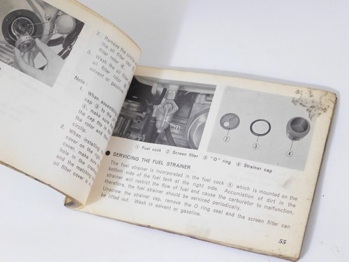 1968-1969 Genuine HONDA CL350 CL 350 Factory OWNERS MANUAL Riders OEM Book - Picture 8 of 11