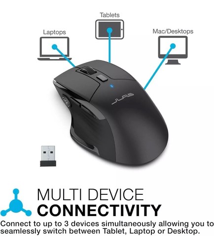 Jlab Wireless Bluetooth Epic Keyboard & Jbuds Mouse Bundle For Windows & Mac New - Picture 7 of 10