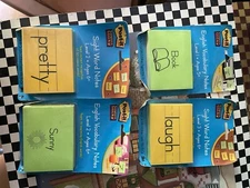 Post-it English Vocabulary Notes Level 1  2 Ages 6+ beginning words BRAND NEW 3M
