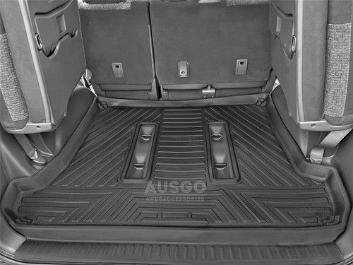 AUSGO Floor Mats Boot Liner Set for Toyota Prado 120 Auto 2003-2009 - Picture 11 of 17