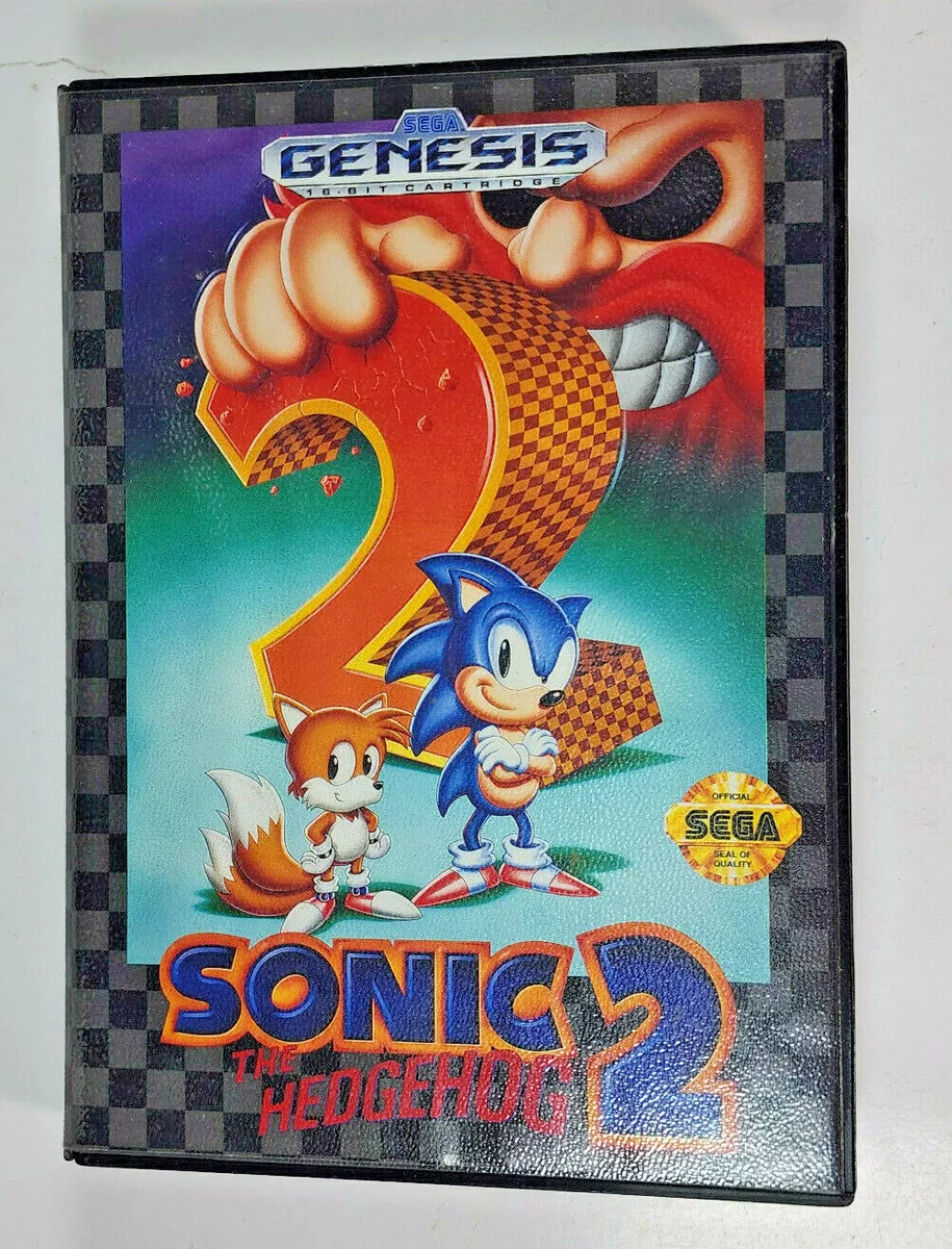 Buy Vintage Sega Genesis Sonic the Hedgehog 2 Tested Excellent