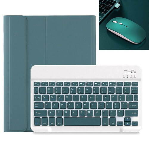 Bluetooth Keyboard Case With Mouse For iPad 5/6/7/8/9/10th Gen Air 3 4 5 Pro 11 - Picture 25 of 57