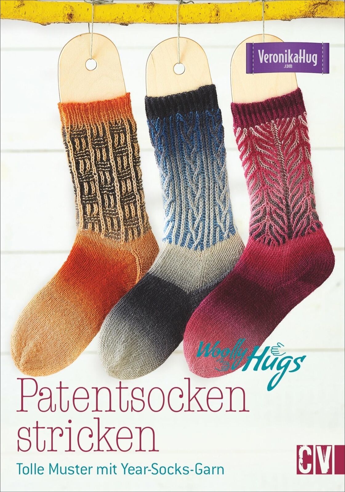 Thumbnail - Woolly Hugs Patentsocken Stricken, Veronika Hug