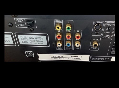 Philips Model 5Disc Charger VideoDVD 793C DVD Video Changer w/Remote control - Picture 8 of 11