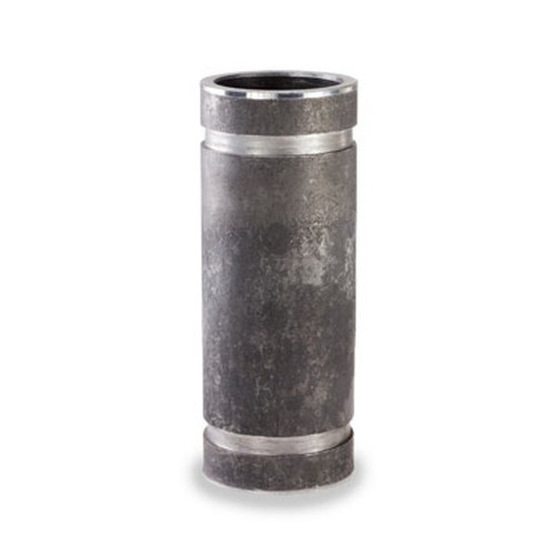 Grooved End Adapter Pipe Nipple 3" (3.50 OD) x 3" Long, Schedule 40, Black - Picture 5 of 8