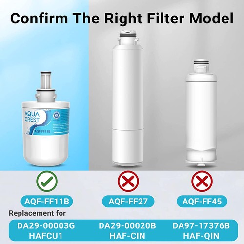 AQUA CREST DA29-00003G Ricambio per Filtro Acqua Frigo Samsung DA29-00003G - Foto 53 di 53