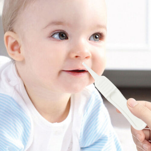 Baby Silicone Nasal Aspirator Nasal Nose Tweezers Nose Cleaning Nipper For Baby - Picture 4 of 14