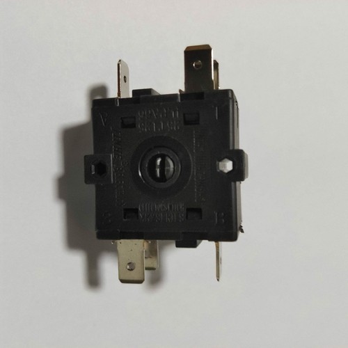 1pc 15A 250V T125 6 pins 4 positions Rotary Switch FZ31-9 XK2 Series - Picture 2 of 3