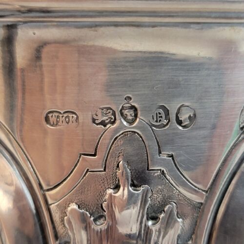 Victorian Ornate Christening Cup English Sterling Silver1851 London William Reid - Picture 5 of 7