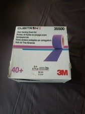3M 3M-35500 80 mm x 8 m Cubitron II Hookit Clean Sanding Sheet Roll Whs1