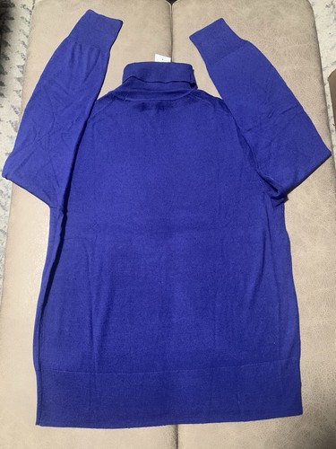 Maglione leggero girocollo misto lana merino J Crew nuovo con etichetta donna taglia XXL - Foto 4 di 5