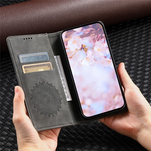 Magnetic Case Leather Wallet Cover For Motorola G85 G84 G54 G34 G14 Edge 50 Neo - Picture 81 of 82