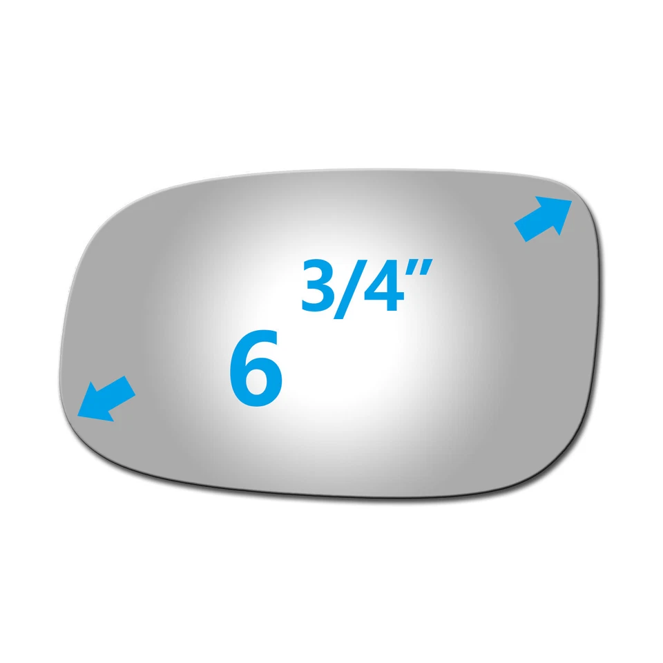 Espejo retrovisor de cristal de repuesto para Volvo S60 2007 2008 2009 lado izquierdo plano izquierdo Foto 2 de 4