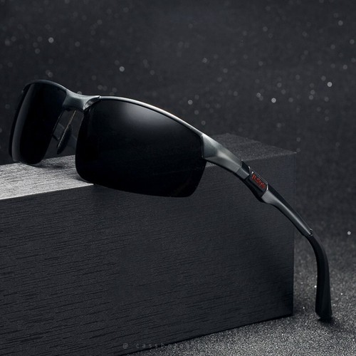 Aluminium HD Herren Fahren Sonnenbrille Polarisiert UV 400 Sport Pilotenbrille - Bild 14 von 20