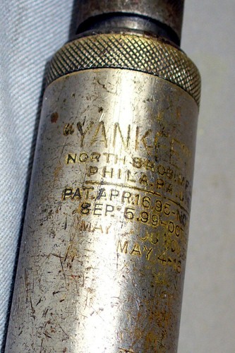 DE COLECCIÓN YANKEE NORTH BROS TRINQUETE TALADRO DE EMPUJE DESTORNILLADOR N.º 31 EE. UU. 🇺🇸 15" - Imagen 6 de 14