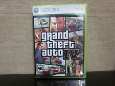 Grand Theft Auto IV GTA 4 Microsoft Xbox 360 COMPLETE CIB w/ Map Tested Working