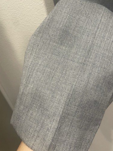 GAP dress SLIM CROPPED Heather Gray WOOL blend Dress pants trousers SZ 6 Petite - Picture 9 of 13