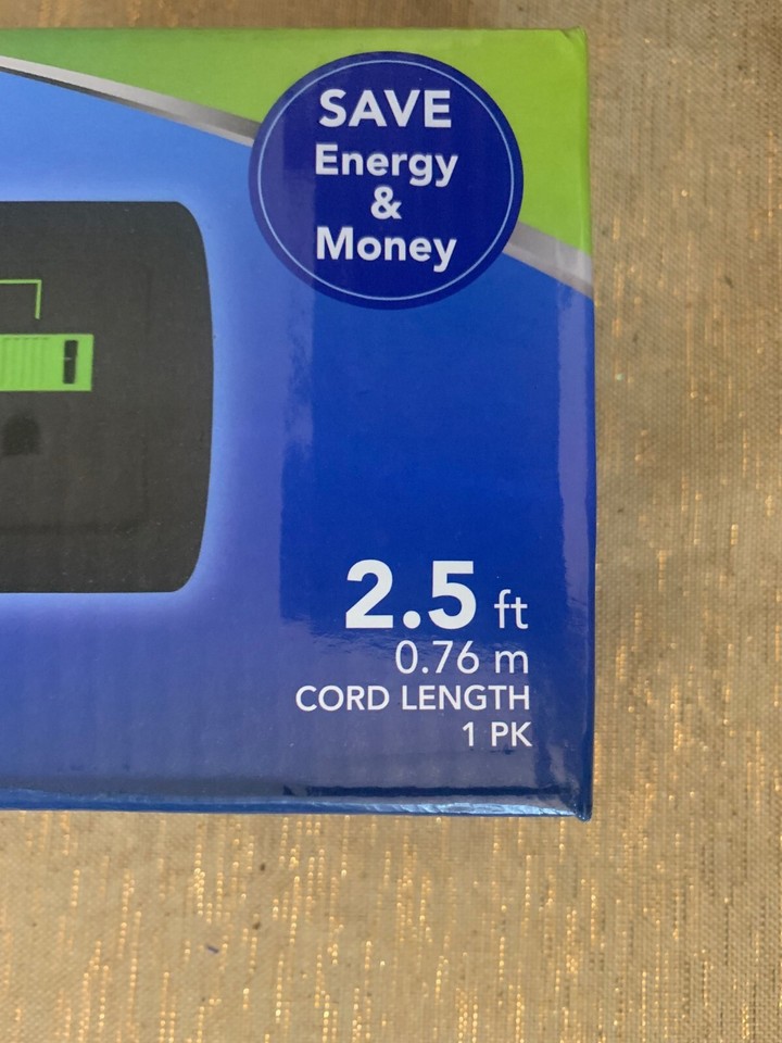 Power strip with surge protector 7 outlets Sunbeam eBay