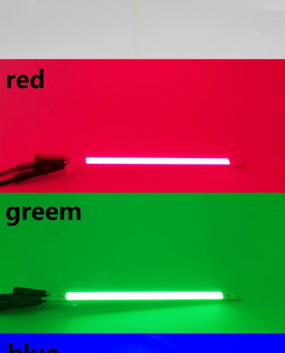 10W 12V-14V LED Bulb 200x10mm White Blue Red Green Car Lighting Strip Bar Lamp - Picture 2 of 10