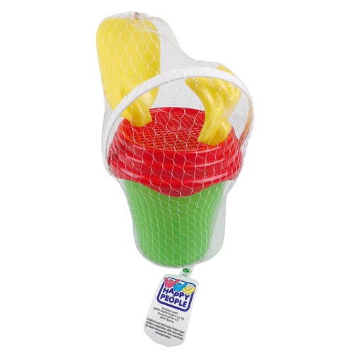 Sandeimer Set Eimer Harke Schaufel Förmchen Sandspielzeug für Kinder Meer Strand - Bild 2 von 2