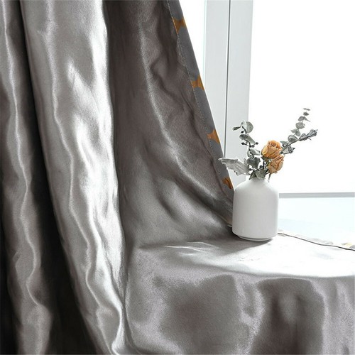 Moderner Gold Silber Raum Verdunkelungsvorhang Verdunkelungsvorhang für Wohnzimmer 1 Paneel - Bild 21 von 48