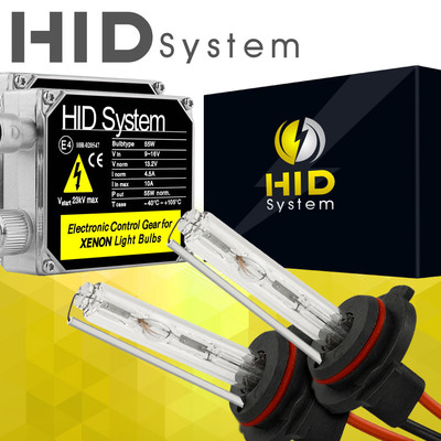 55W HID Conversion Kit H1 H3 H7 H11 9006 5000K 6000k Xenon Light & Slim Ballasts