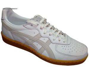 Scarpe ONITSUKA TIGER GSM by ASICS Uomo tg 46 Sneakers Pelle Bianca Scarpe ONITSUKA TIGER GSM by ASICS Uomo tg 46 Sneakers Pelle Bianca