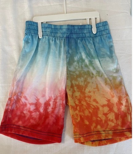 NWT Cat & Jack Boys 2pc Set Medium 8/10 Tie-dye Tee & Shorts - Picture 4 of 4