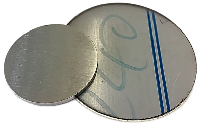 Ronde Edelstahl Scheibe Platte Rund Blech V2A geschliffen K240 3mm Ø50mm-400mm - Bild 1 von 4