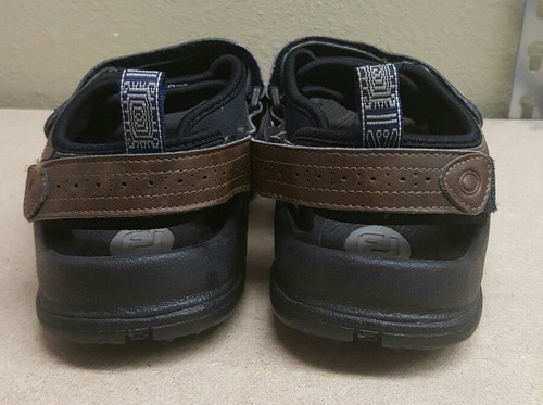 Men's Footjoy Golf Cleat 3-Way Adjustable Dark Leather Sandals Size: 8M - Picture 5 of 9