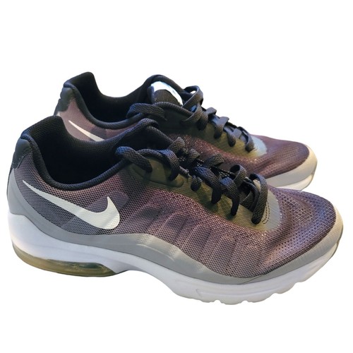 Nike Air Max Invigor Sneakers Black Grey White Men's Size 8 GG5049 - Picture 7 of 10