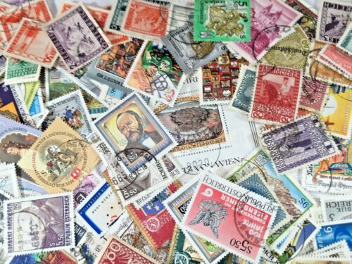 AUSTRIA - 2000 FRANCOBOLLI - TUTTI DIVERSI - USATI - Set inclusi - Bella collezione! - Foto 8 di 12