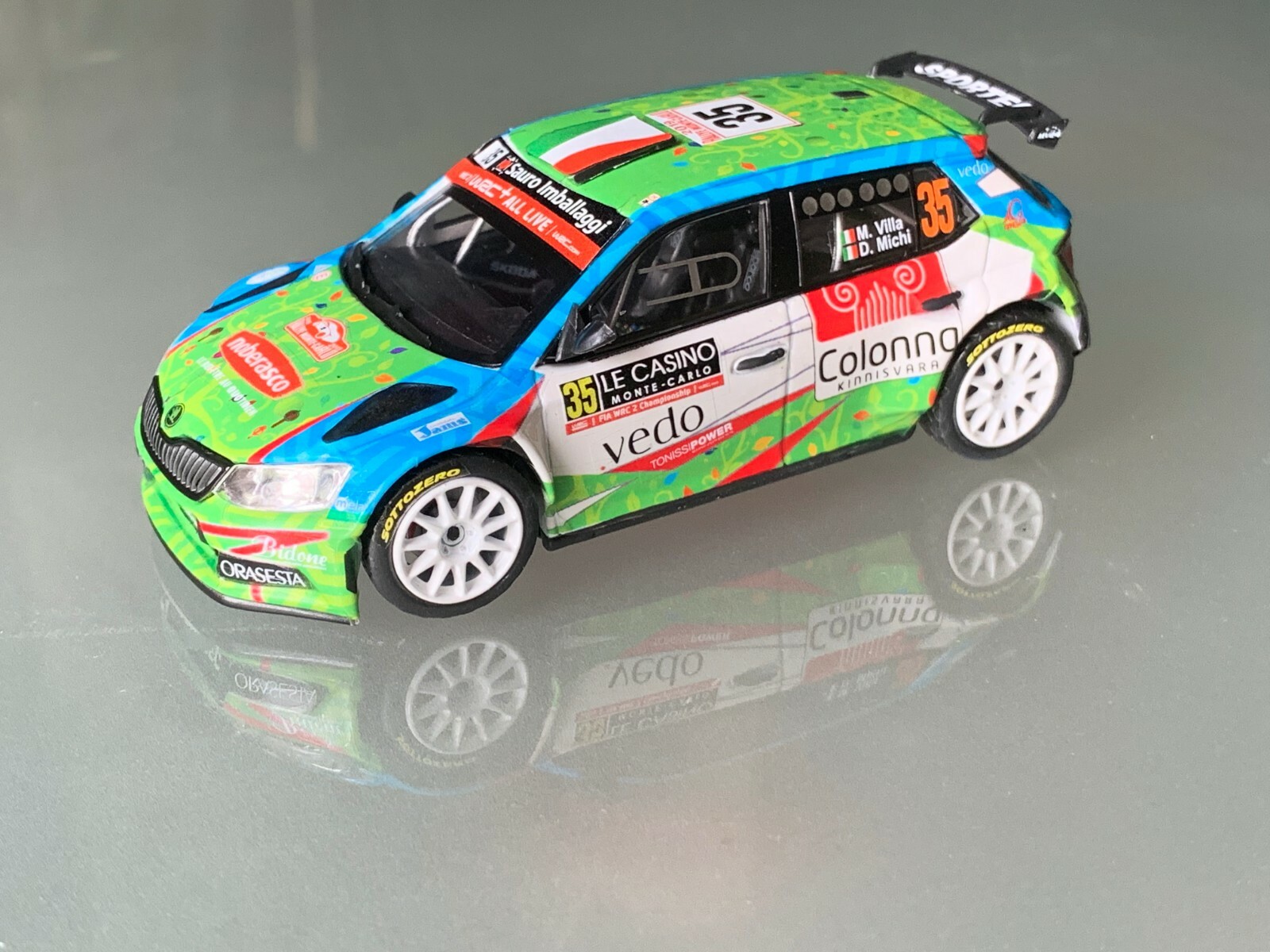 UNIQUE 1 43 SKODA R5 N°35 VILLA Rally WRC MONTE CARLO 2019 MONTECARLO 2019 UNIQUE 1 43 SKODA R5 N°35 VILLA Rally WRC MONTE CARLO 2019 MONTECARLO 2019
