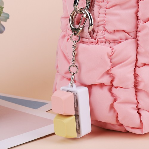 Tastatur Fidget Toy Fidget Clicker Schlüsselschalter Schlüsselbund Schafttester - Afbeelding 24 van 30