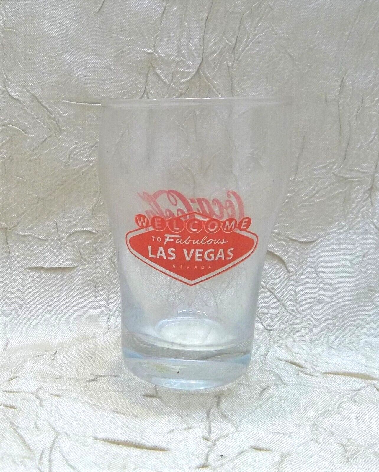 CocaCola To Fabulous Las Vegas Contour Oversized Shot Glass