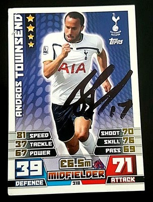 Match Attax firmado 69