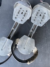 Vintage Super Skates Metal Steel Roller Skates Adjustable VG