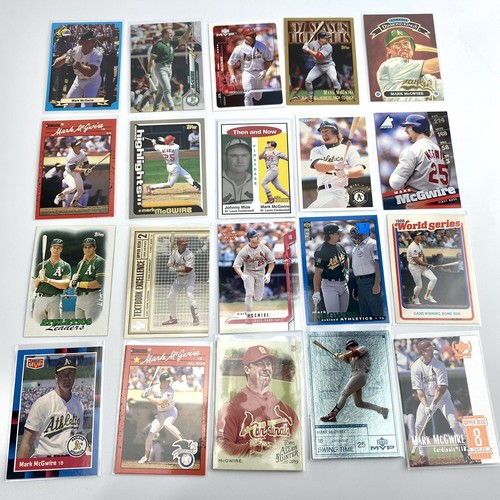 Lot of 39 Mark McGwire Cards - 87 Topps 80s 90s A's Cardinals - BIG MAC - Bild 2 von 10