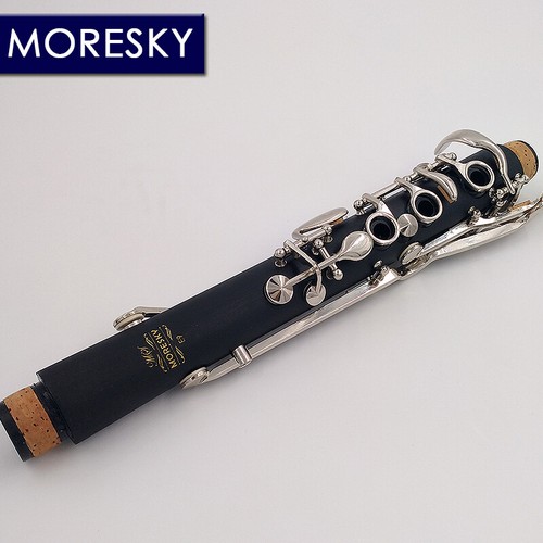 MORESKY  G Tune 20 Key Clarinet ABS Resin Body Material Nickel Plated Keys E913 - Picture 3 of 5
