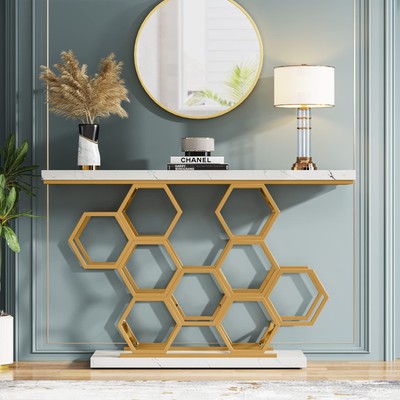 Gold 2024 metal console