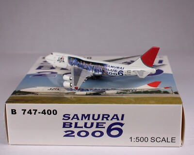JAL SAMURAI　BLUE2006模型 Amazon.co.jp: herpa 1/400 B777-300ER JAL 日本航空 SAMURAI