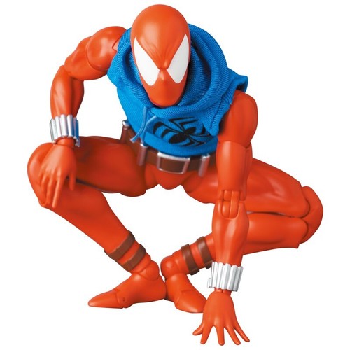 MAFEX Scarlet Spider COMIC Ver. No.186 Medicom Toy U.S SELLER! ROCKET SHIPPING - Picture 7 of 15