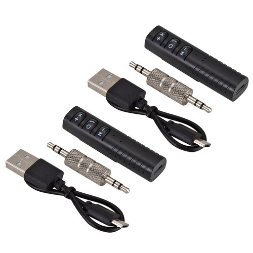 2 Sets Car Mounted Receiver Useful Wireless Audio Adapter Portable Headphones - 第 4/12 張圖片
