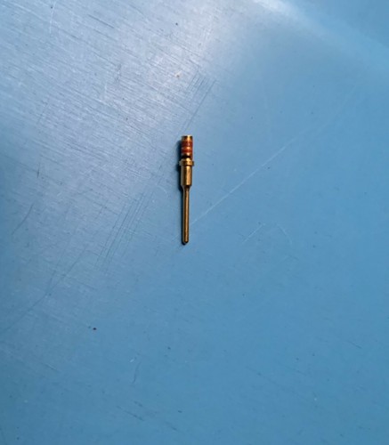 200x M39029/4-20-20 ITT CANNON CONTACT GOLD FINISH CONNECTOR PIN SIZE 20 - Picture 3 of 4
