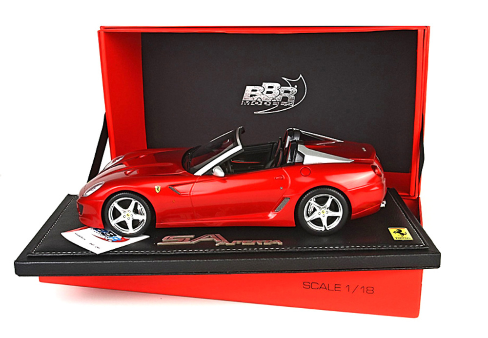 1 18 BBR Ferrari 599 Super America Aperta 2010 rojo rojo Fuoco UNIQUE ON EBAY 1 18 BBR Ferrari 599 Super America Aperta 2010 rojo rojo Fuoco UNIQUE ON EBAY