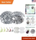 Custom Button Making Kit: 200 Sets of 2.25 Inch Button Supplies & Accessories