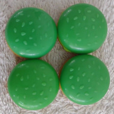 POP THE PIG  GOLIATH  REPLACEMENT PARTS PIECES ONLY  4 GREEN BURGERS (#1 - #4)