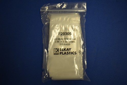 Clear Zipper Zip Seal Top Lock Resealable Reclosable Plastic Poly Bags Mil 2-MIL - Picture 6 of 50