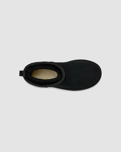UGG Classic Mini Platform 1134991-BLK Women's Black Suede Comfort Ankle Boots - 第 17/36 張圖片